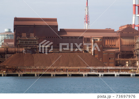 水島製鉄所のプラントの景色 73697976