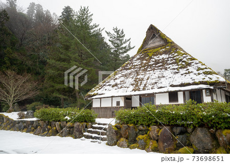 道の駅　名田庄　冬景色 73698651