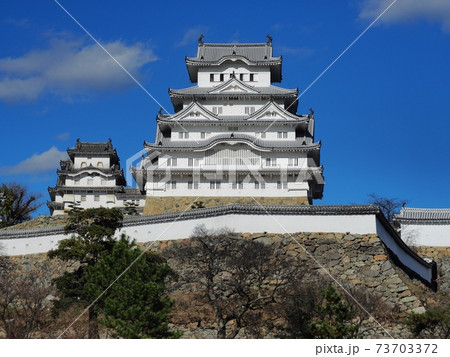 姫路城　国宝姫路城　白鷺城　世界遺産 73703372