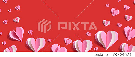 Paper craft hearts Paper craft hearts 73704624