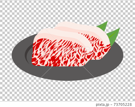 牛肉、生肉のイラスト 73705228