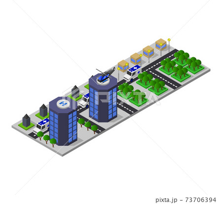 isometric hospital isometric hospital 73706394