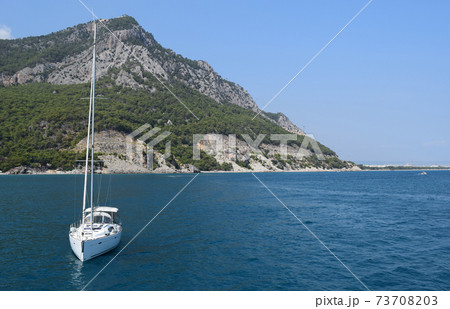 Yachting in the Mediterranean Sea. 73708203