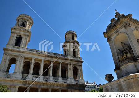 フランス・パリ、サン・シュルピス教会 フランス・パリ、サン・シュルピス教会 73710755