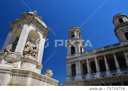 フランス・パリ、サン・シュルピス教会 73710758