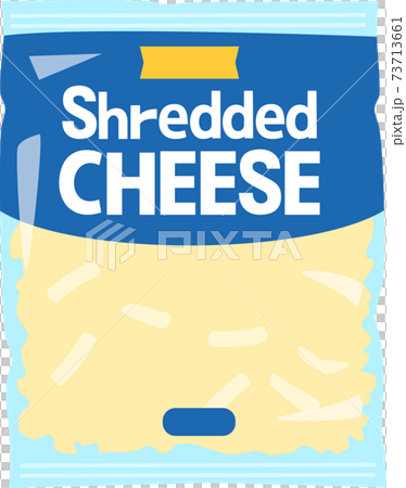 袋入りのシュレッドチーズ 73713661