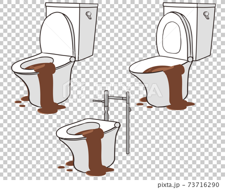 toilet overflowing cartoon