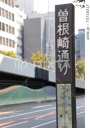 大阪の曽根崎通り 73718317