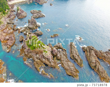 和歌山県紀伊大島の絶景「海金剛」 和歌山県紀伊大島の絶景「海金剛」 73718978