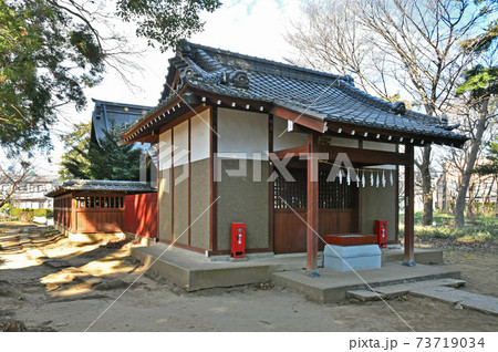 さいたま市の寺社仏閣：砂 氷川社 73719034