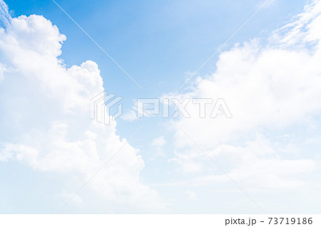 入道雲のイラスト素材