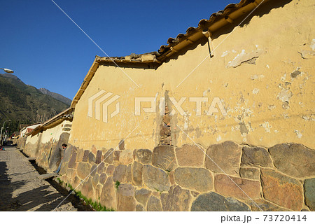 ペルー　オリャンタイタンボ遺跡 73720414