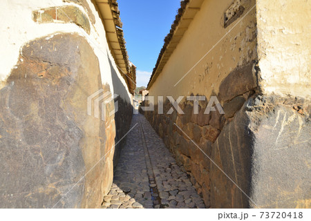 ペルー オリャンタイタンボ遺跡 ペルー オリャンタイタンボ遺跡 73720418