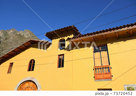 ペルー オリャンタイタンボ遺跡 ペルー オリャンタイタンボ遺跡 73720452