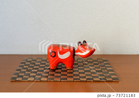 疫病除け 赤べこ 疫病除け 赤べこ 73721183