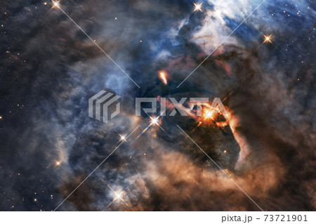 Awesome galaxy. Elements of this image furnished by NASA 73721901