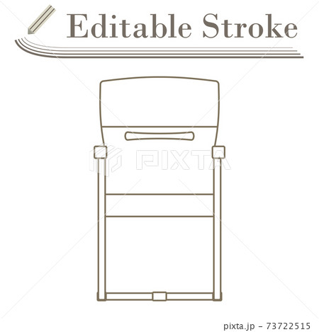 Guest Office Chair Icon Guest Office Chair Icon 73722515