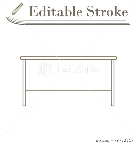 Office Table Icon 73722517