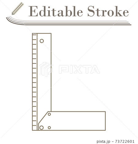 Setsquare Icon Setsquare Icon 73722601