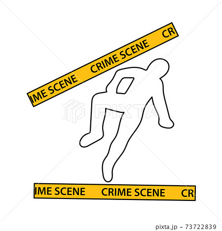 Crime Scene Icon 73722839