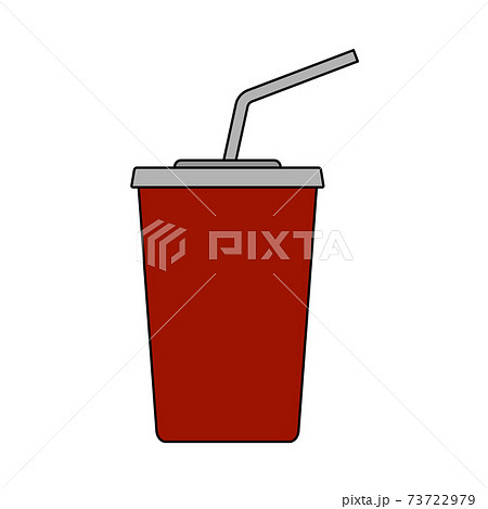 Cinema Soda Drink Icon 73722979