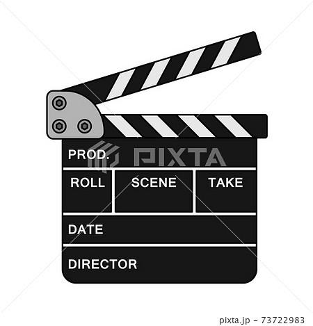 Movie Clap Board Icon Movie Clap Board Icon 73722983