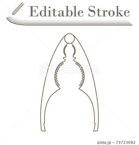 Nutcracker Pliers Icon 73723082