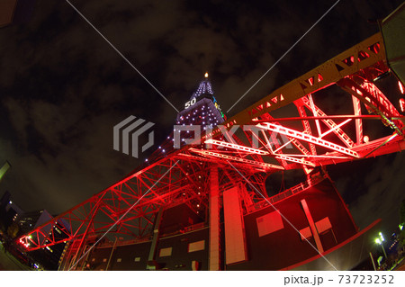 東京タワー50周年ライトアップ 73723252