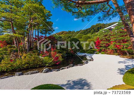 絶景、日本の至宝　日本一の日本庭園　鳥取県安来市 73723569