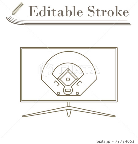 Baseball Tv Translation Icon 73724053