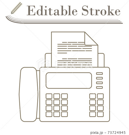 Fax Icon 73724945