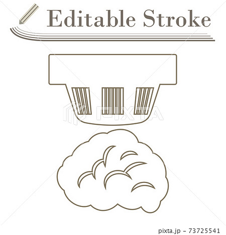 Smoke Sensor Icon 73725541