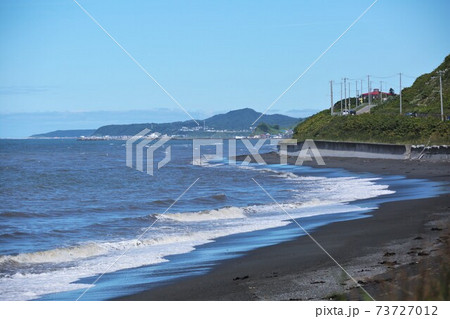 北海道・日高の海（北海道新ひだか町） 73727012