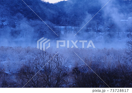 スポット 雪景色 積雪 73728617