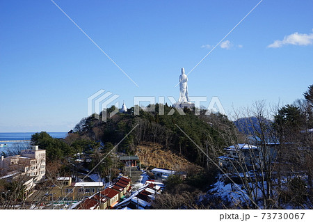 鉄の町釜石の観光名所　釜石大観音 73730067