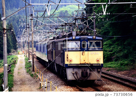 1997年 旧信越本線を行くEF634と115系普通電車 1997年 旧信越本線を行くEF634と115系普通電車 73730656