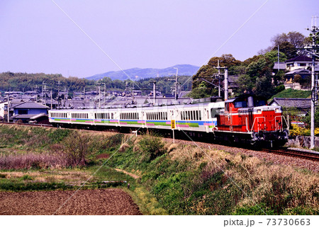 1997年 奈良線を行くDD511190いきいきサロンきのくに 1997年 奈良線を行くDD511190いきいきサロンきのくに 73730663