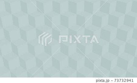 段差を付けて積み重なった多数の立方体のイラスト素材