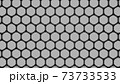 六角形のパイプのパターンからなるハニカム模様 73733533