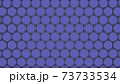六角形のパイプのパターンからなるハニカム模様 73733534
