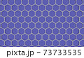 六角形のパイプのパターンからなるハニカム模様 73733535