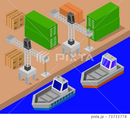isometric port 73733778
