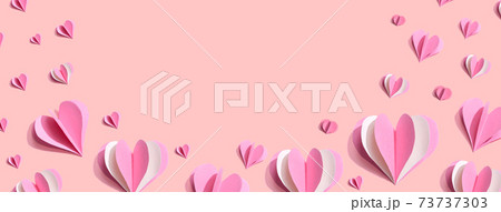 Paper craft hearts 73737303