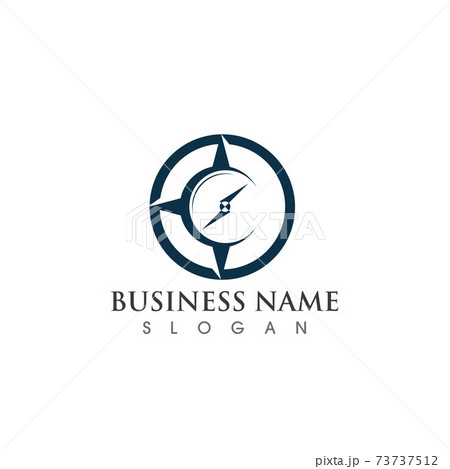 compass logo and symbol gps vector 73737512