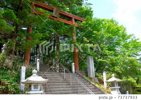石鎚スカイライン・石鎚山の登山口、土小屋遙拝殿の眺め・四国・愛媛県・久万高原(10) 石鎚スカイライン・石鎚山の登山口、土小屋遙拝殿の眺め・四国・愛媛県・久万高原(10) 73737933