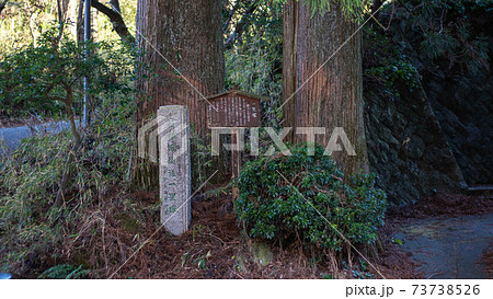 箱根旧街道の一里塚 73738526