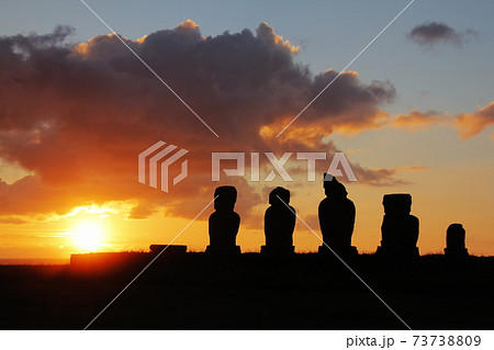 タハイ　夕陽 73738809