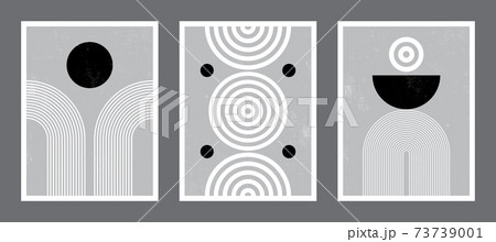 Modern Poster Art for print . Abstract Wall Art. Digital Interior Decoration Art. Vector with grunge texture Modern Poster Art for print . Abstract Wall Art. Digital Interior Decoration Art. Vector with grunge texture 73739001
