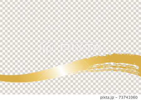 Illustration material Background Japanese style Japanese pattern Simple brush Calligraphy Qinghai wave pattern 73741060