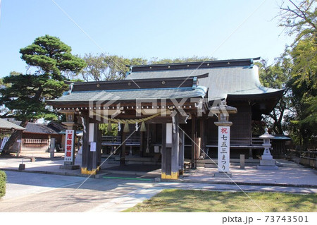 芦屋町の岡湊神社 73743501